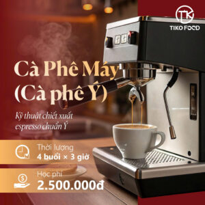 Khóa học cà phê máy